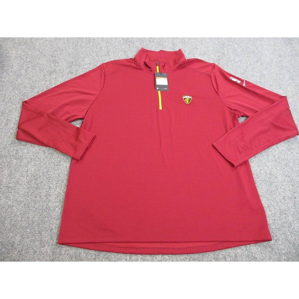 Cleveland Cavaliers Shirt Long Sleeve Mens 2XL Tall NBA Basketball Nike Dri-FIT